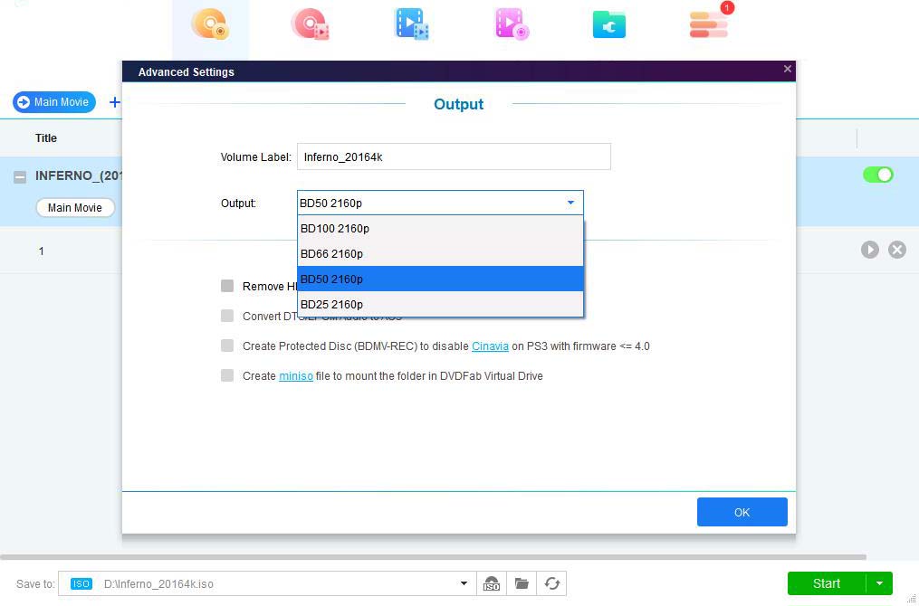 Step3 of copy UHD